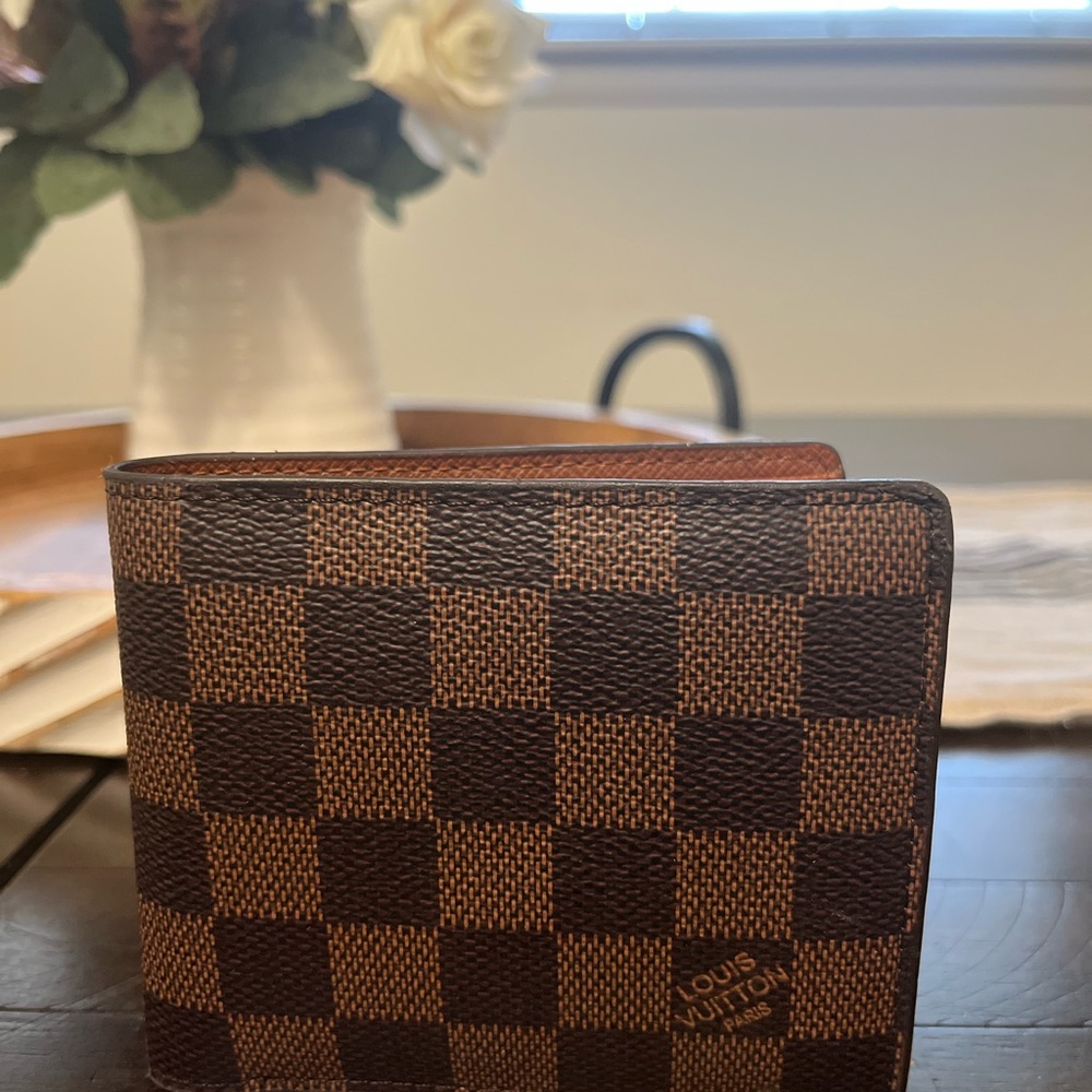 Louis Vuitton Damier Ebene Marco Wallet